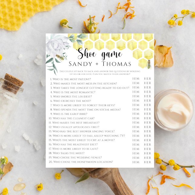 Abelhas de aquarela - jogo de chá de panela de jog (Criador carregado)