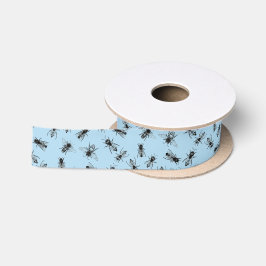 Abelhas de Mel Chá de fraldas Azul Cornflower