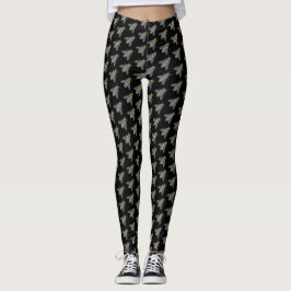Abelhas de mel (preto) - Leggings All-Over
