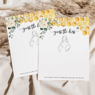 Abelhas florais Adivinhem o jogo do chá de panela