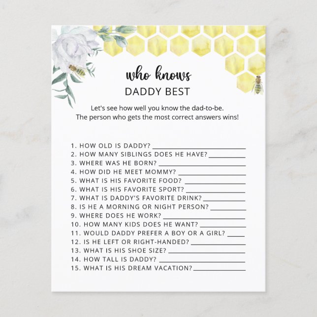 Abelhas florais Quem conhece melhor o PAI (Frente)