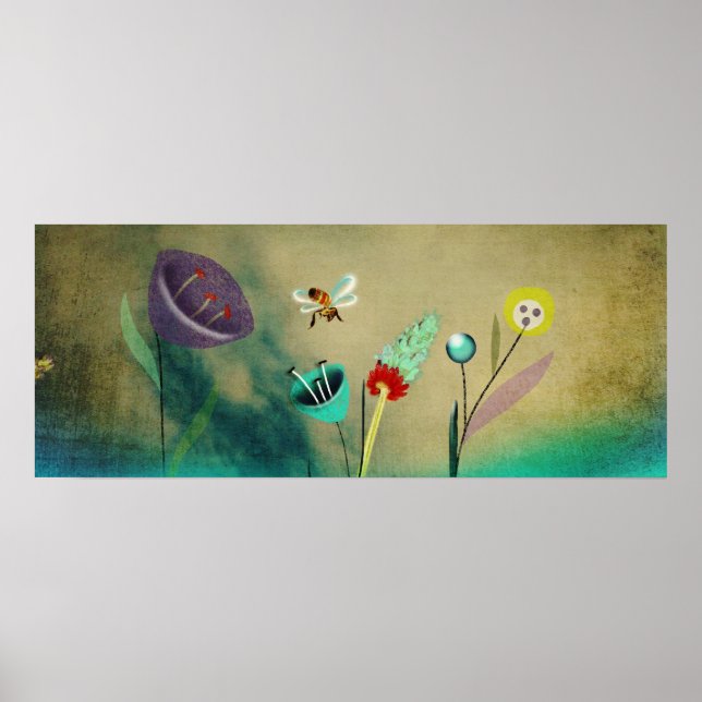 Abelhas Impressão (Frente)