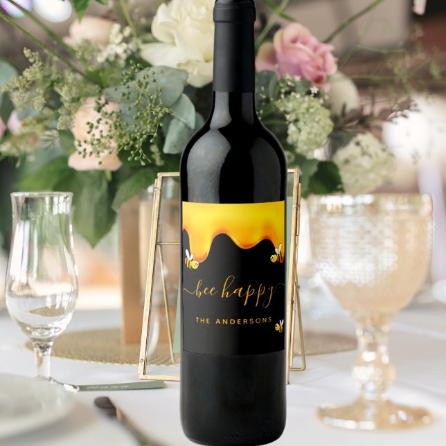 Abelhas negras, abelhões felizes, doce monograma d (Criador carregado)