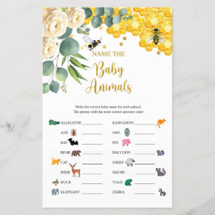 Abelhas: O Cartão de Jogo dos Bebês