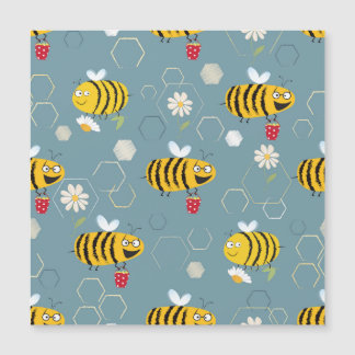 Abelhas Polinizantes, Cena de Jardim Flor.