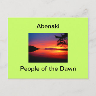 Abenaki - Pessoas do amanhecer: Cartões Postais