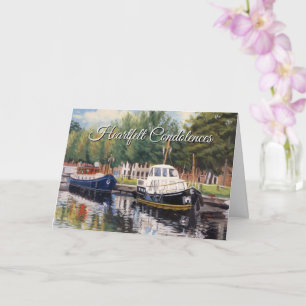 Abençoada Serenidade Cartão de condolências de Ora