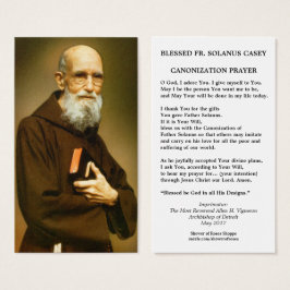 Abençoado Solanus Casey Religião Católica Sagrada