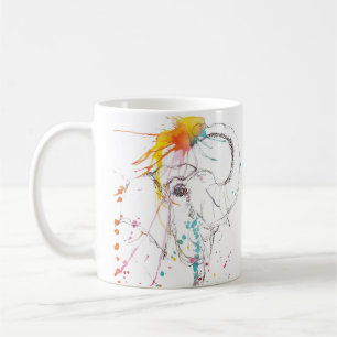Abençoe a caneca de café dos elefantes