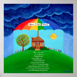 Abençoe esta Assembleia pela Poster doméstica