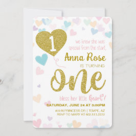 Abençoe seu pequeno convite de aniversário