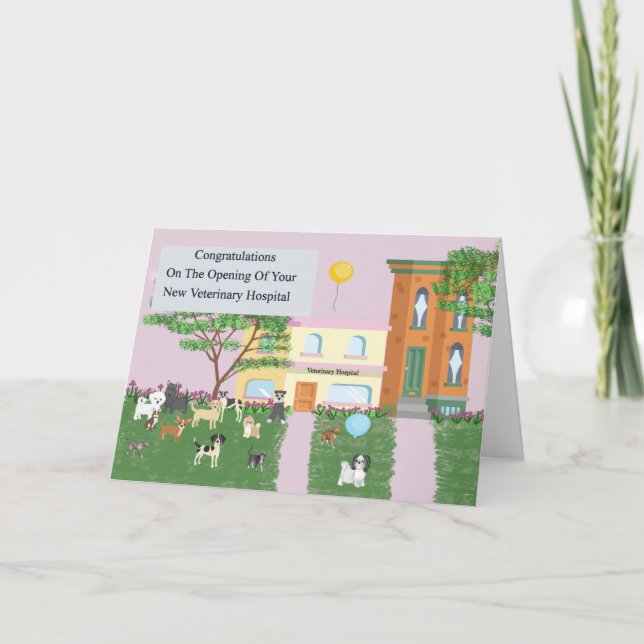 Abertura do Novo Cartão do Hospital Veterinário (Frente)
