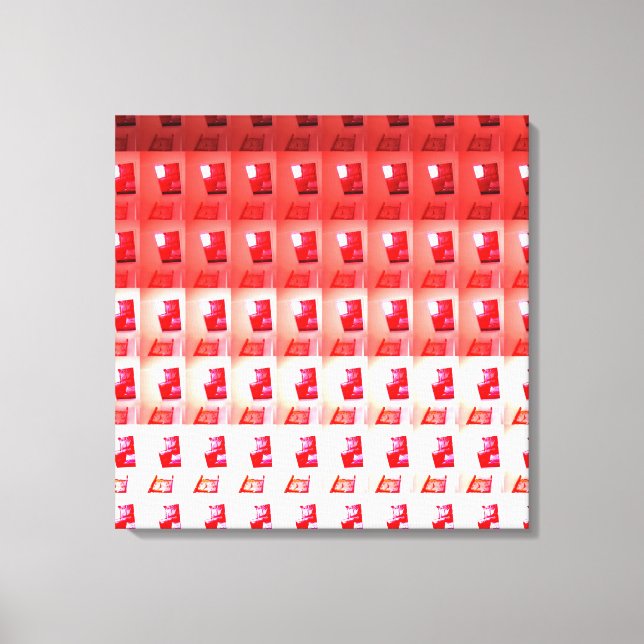 Abertura em Canvas Vermelha e Branca Passo a Passo (Frente)