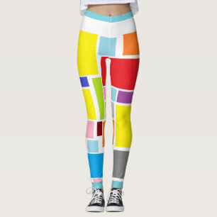 Abertura Positiva de Vibes das Leggings de Cor