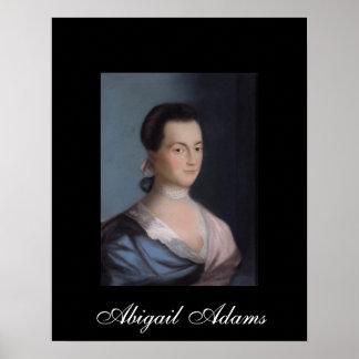 Abigail Adams Poster Impressão