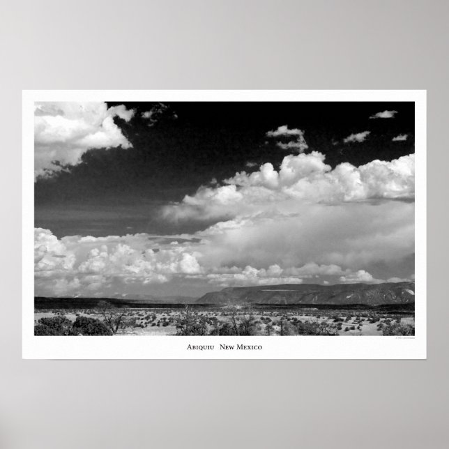 Abiquiu IV Poster (Frente)