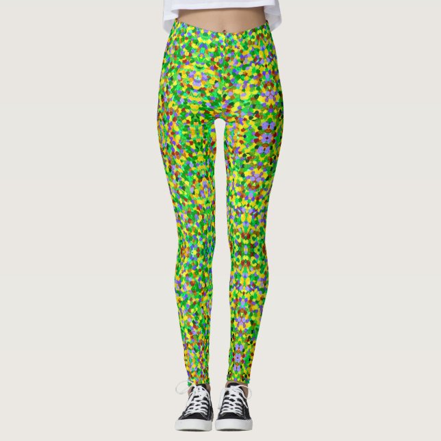 ABL - 0212 - Confetti Tropical - Leggings (Frente)