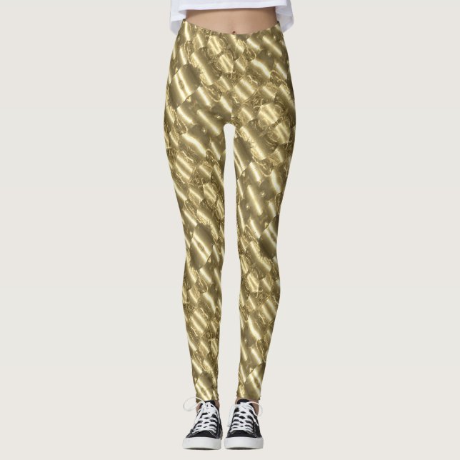 ABL - 142 - Dourado - Leggings (Frente)
