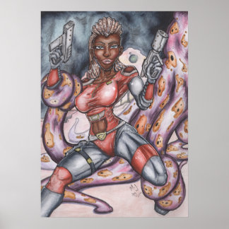 Able Abe Studios Space Adventures' #4 impressão