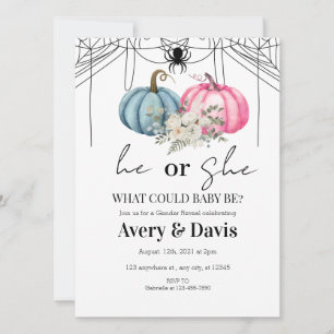 Abóbora Abóbora Sexo Revelar Convite