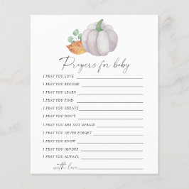 Abóbora branca - Jogo de festas | preces para jogo