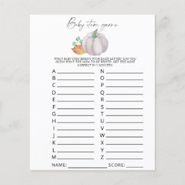 Abóbora branca - Jogo de Item de Bebê. Jogo de Chá