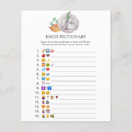 Abóbora branca \ Jogo de picaria Emoji