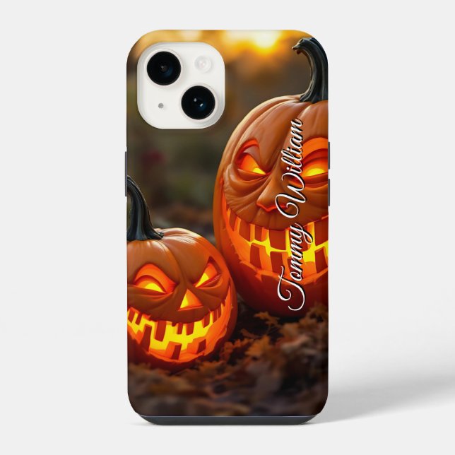 Abóbora Clássica de Halloween (Verso)