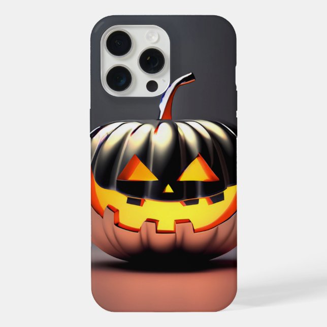 Abóbora de Halloween Brilhante (Verso)