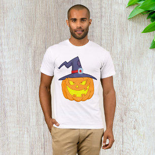 Abóbora De Halloween Com Uma Camisa De Chapéu De B