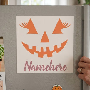 Abóbora de Halloween Personalizada Feminina Jack O