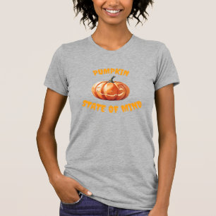 Abóbora Estado de Espírito - Camiseta Oversized de