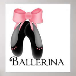 Abóbora Preta - Impressão Ballerina