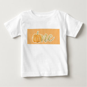 Abóbora Primeiro Aniversário Um Camisa - Pontos La