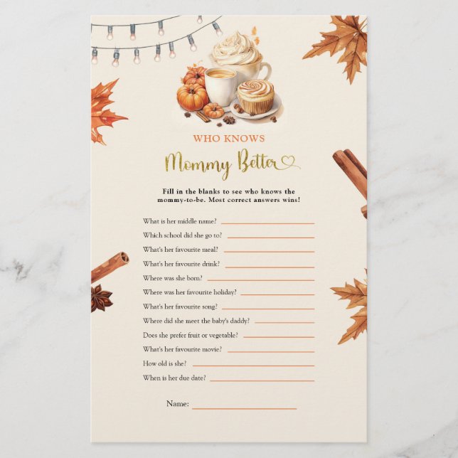 Abóbora Que Conhece Jogos Melhores Da Mamãe (Frente)