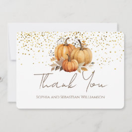 Abóboras de Outono Boho Agradecimento