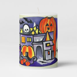 Abóboras, fantasmas, morcegos de halloween