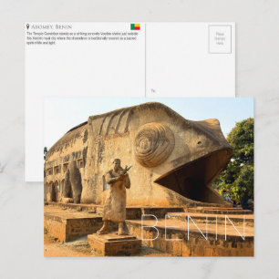 Abomey, Benim Cartão Postal de Viagem