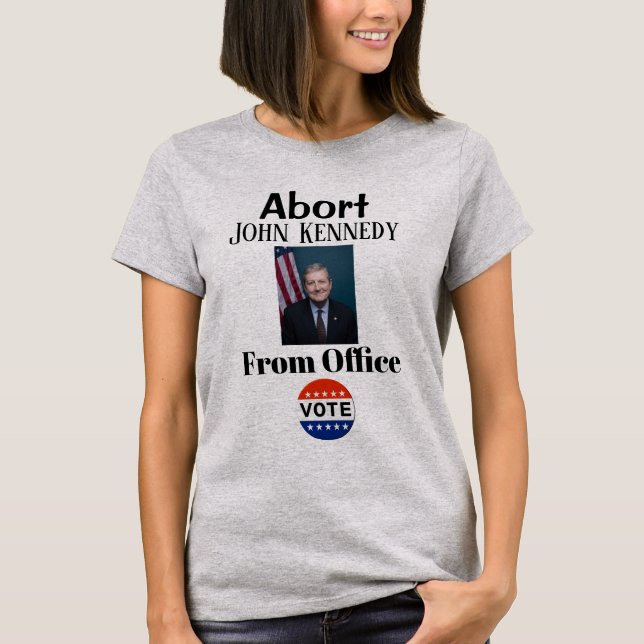 Abortar John Kennedy T-Shirt (Frente)