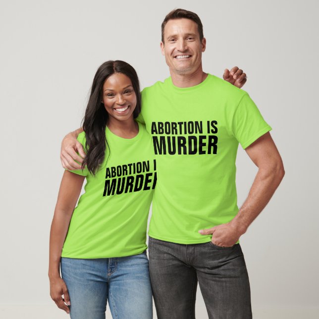 ABORTO É T-shirts ASSASSINATO (Unissex)