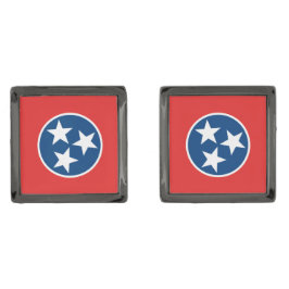 Abotoaduras Com Acabamento De Bronze Home Tennessee Cufflinks