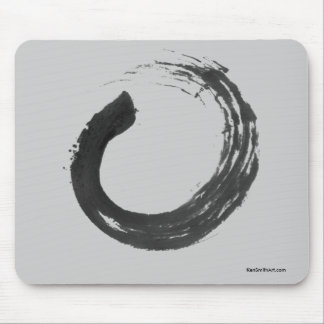 Abra o zen Mousepad de Enso do círculo