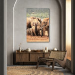 Abraçar a pequena canvas elefante enquadrada<br><div class="desc">A fotografia africana da vida selvagem do Pathblazer Studios sobre este produto é um lembrete perfeito para quem quer que tenha feito uma visita à África para ver a vida selvagem africana e todas as suas maravilhas. Temos uma variedade de fotos originais e designs feitos por medida para você, então,...</div>