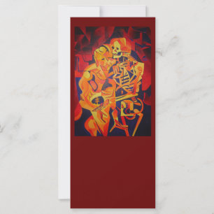 Abraçar Arte Geométrica Colorida à Morte