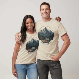Abraçar Campos Selvagem Montanha Unisex T-Shirt