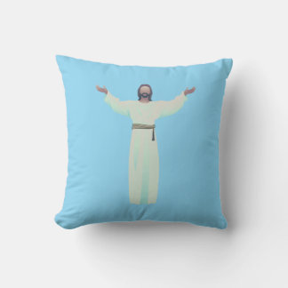 Abraçar Jesus - Almofada em Azul Claro