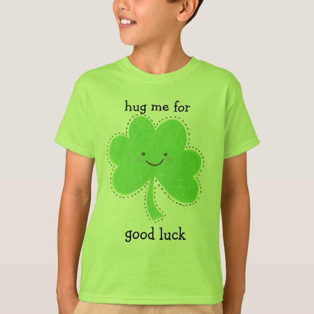 abrace-me para o t-shirt do dia do St. Patricks (Frente)