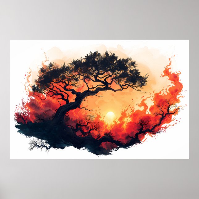 Abrace o poder mítico com o nosso Poster de ativaç (Frente)