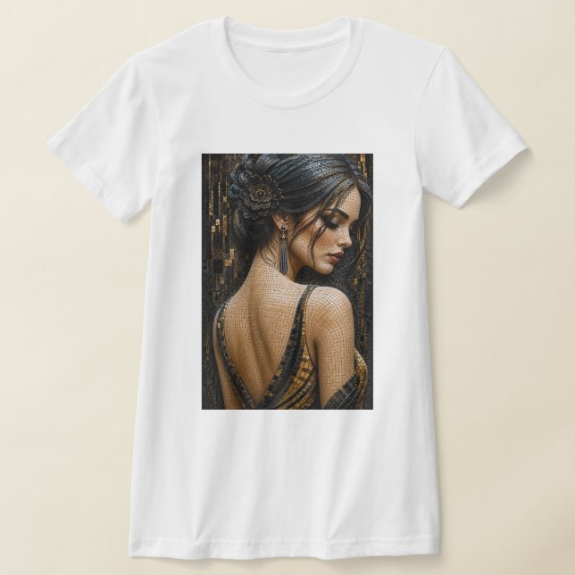 Abraço Eterno – Camiseta Feminina Premium (Postura )