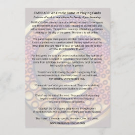 ABRAÇO: um jogo de Oracle de cartões de jogo